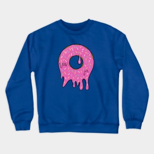 Melting Sprinkle Donut Crewneck Sweatshirt